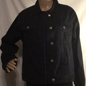 UNBRAIDED WOMENS LARGE BLACK JACKET